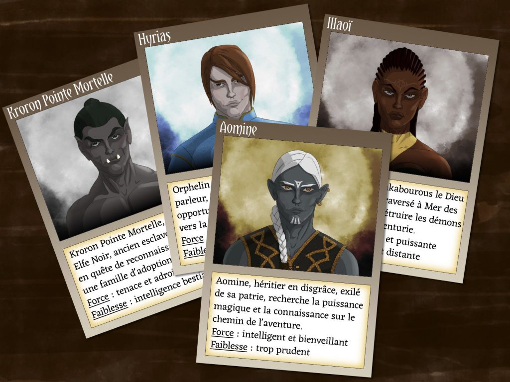 Cartes à jouer plastifiées