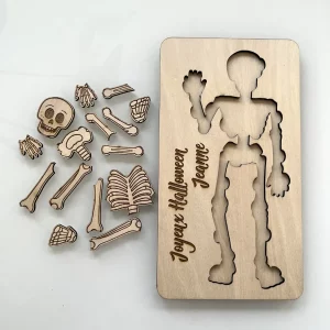 Puzzle squelette Halloween